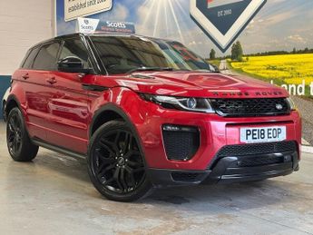 Land Rover Range Rover Evoque 2.0 TD4 HSE Dynamic SUV 5 Door Diesel Automatic Red 4WD Euro 6 
