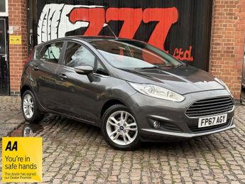 Ford Fiesta 1.25 Zetec Hatchback 5dr Petrol Manual Euro 6 (82 ps)