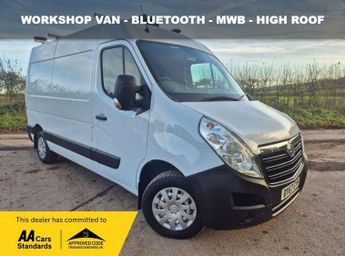 Vauxhall Movano 2.3 CDTi 3500 Panel Van 5dr Diesel Manual FWD L2 H2 WORKSHOP VAN