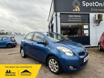 Toyota Yaris 1.33 Dual VVT-i T Spirit Hatchback 5dr Petrol Manual Euro 5 (s/s