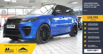 Land Rover Range Rover Sport 5.0 SVR 5d AUTO 567 BHP
