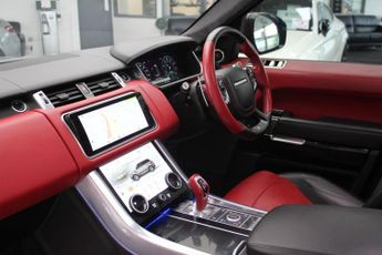LAND ROVER RANGE ROVER SPORT 5.0 SVR 5d AUTO 567 BHP