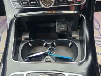 MERCEDES-BENZ E-CLASS Silver 2.0 E220d AMG Line Estate, 56,300 miles, 2 owners, Euro 6