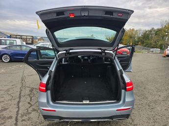 MERCEDES-BENZ E-CLASS Silver 2.0 E220d AMG Line Estate, 56,300 miles, 2 owners, Euro 6