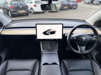 TESLA MODEL Y (Dual Motor) Long Range SUV 5dr Electric Auto 4WDE (384 bhp)