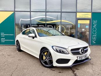 Mercedes C Class 2.0 C300 AMG Line (Premium Plus) Coupe 2dr Petrol G-Tronic+ Euro