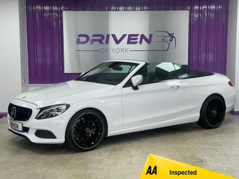 MERCEDES-BENZ C-CLASS 2.1 C220d Sport Cabriolet 2dr Diesel G-Tronic+ Euro 6 (s/s) (170