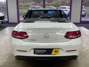 MERCEDES-BENZ C-CLASS 2.1 C220d Sport Cabriolet 2dr Diesel G-Tronic+ Euro 6 (s/s) (170