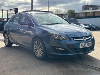 Vauxhall Astra 1.6i Excite Hatchback 5 Door Petrol Manual Blue Euro 6 BELT DONE