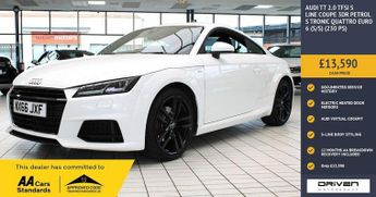 Audi TT 2.0 TFSI S line Coupe 3dr Petrol S Tronic quattro Euro 6 (s/s) (