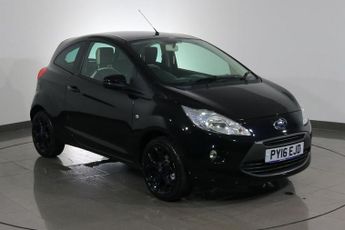 Ford Ka 1.2 Zetec Black Edition Hatchback 3dr Petrol Manual Euro 6 (s/s)