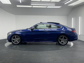 MERCEDES-BENZ C-CLASS 2.0 C200 AMG Line (Premium) Coupe 2dr Petrol G-Tronic+ Euro 6 (s