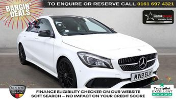Mercedes CLA 1.6 CLA200 AMG Line Night Edition (Plus) Coupe 4dr Petrol 7G-DCT