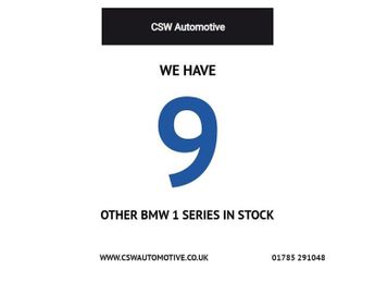 BMW 1 SERIES 2.0 118d M Sport Shadow Edition Hatchback 5dr Diesel Auto Euro 6