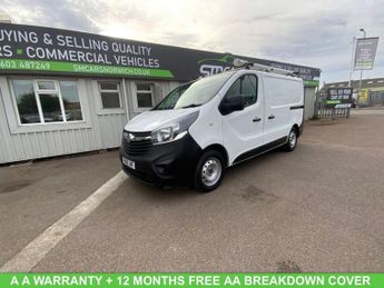 Vauxhall Vivaro 1.6 CDTi 2900 Panel Van 5dr Diesel Manual L1 H1 Euro 6 (s/s) (95