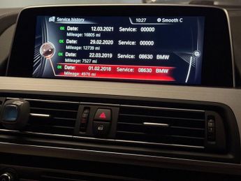 BMW 6 SERIES GRAN COUPE 3.0 640i SE Saloon 4dr Petrol Auto Euro 6 (s/s) (320 ps)