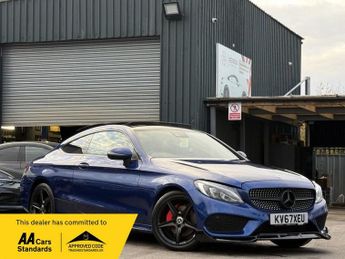 Mercedes C Class 2.1 C220d AMG Line (Premium Plus) Coupe 2dr Diesel G-Tronic+ Eur