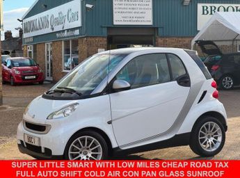Smart ForTwo 1.0 Passion Coupe 2 Door Crystal White Petrol Auto Euro 4 (71 bh
