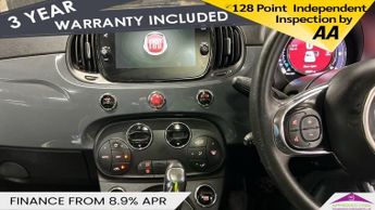 FIAT 500 1.2 Lounge Hatchback 3dr Petrol Dualogic Euro 6 (s/s) (69 bhp)