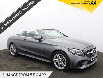 Mercedes C Class 1.5 C200 MHEV AMG Line Cabriolet 2dr Petrol G-Tronic+ Euro 6 (s/