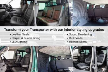 VOLKSWAGEN TRANSPORTER 2.0 TDI T30 Highline Kombi 5dr Diesel DSG FWD SWB Euro 6 (s/s) (