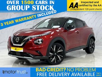 Nissan Juke 1.0 DIG-T Tekna+ SUV 5dr Petrol DCT Auto Euro 6 (s/s) (114 ps)
