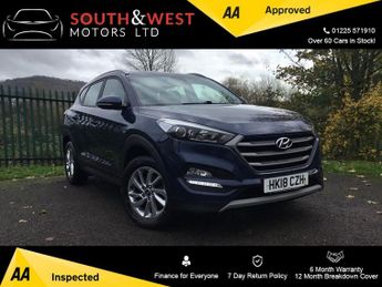 HYUNDAI TUCSON 1.6 GDi Blue Drive SE Nav SUV 5dr Petrol Manual Euro 6 (s/s) (13