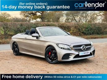 Mercedes C Class 1.5 C200 MHEV AMG Line Cabriolet 2dr Petrol G-Tronic+ Euro 6 (s/