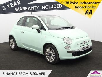Fiat 500 1.2 Lounge Hatchback 3dr Petrol Manual Euro 6 (s/s) (69 bhp)
