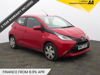 Toyota AYGO 1.0 VVT-i x-play Hatchback 5dr Petrol Manual Euro 6 (68 ps)