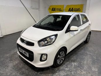 KIA PICANTO 1.25 2 Hatchback 5dr Petrol Auto Euro 6 (84 bhp) Air conditionin