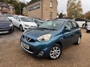 Nissan Micra 1.2 Acenta Hatchback 5dr Petrol Manual Euro 5 (80 ps)