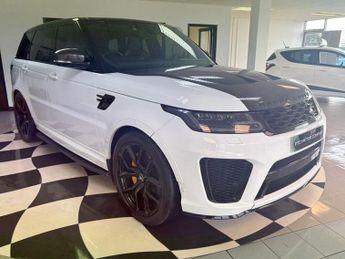 Land Rover Range Rover Sport 5.0 P575 V8 SVR SUV 5dr Petrol Auto 4WD Euro 6 (s/s) (575 ps)