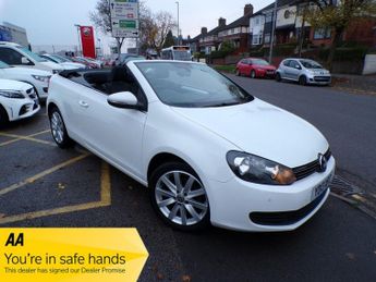 Volkswagen Golf TDi 1.6 TDI BlueMotion Tech SE Cabriolet 2dr Diesel Manual Euro 5 (s