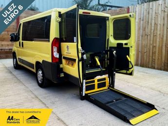 Peugeot Boxer 4 Seat Wheelchair Accessible Disabled Access Vehicle WAV