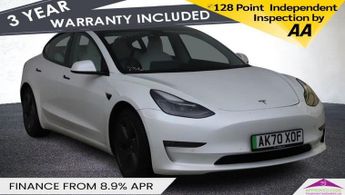 TESLA Model 3 (Dual Motor) Long Range Saloon 4dr Electric Auto 4WDE (346 ps)