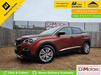 PEUGEOT 3008 1.2 PureTech Allure SUV 5dr Petrol EAT Euro 6 (s/s) (130 ps)