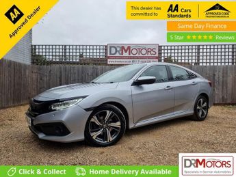 HONDA CIVIC 1.0 VTEC Turbo EX Saloon 4dr Petrol CVT Euro 6 (s/s) (126 ps)