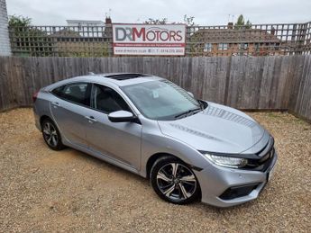 HONDA CIVIC 1.0 VTEC Turbo EX Saloon 4dr Petrol CVT Euro 6 (s/s) (126 ps)