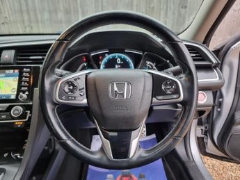 HONDA CIVIC 1.0 VTEC Turbo EX Saloon 4dr Petrol CVT Euro 6 (s/s) (126 ps)
