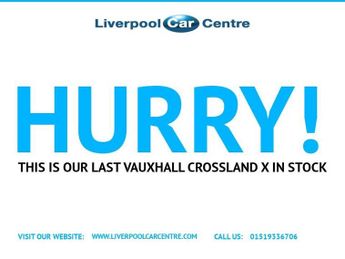 VAUXHALL CROSSLAND X 1.2 Turbo Elite Nav SUV 5dr Petrol Auto Euro 6 (s/s) (130 ps)
