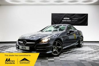 Mercedes SLK 1.8 SLK200 BlueEfficiency AMG Sport Convertible 2dr Petrol G-Tro