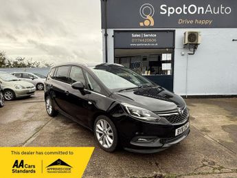 Vauxhall Zafira 1.4i Turbo Tech Line Nav MPV 5dr Petrol Auto Euro 6 (140 ps)