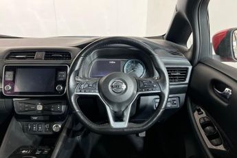 NISSAN LEAF 40kWh N-Connecta Hatchback 5dr Electric Auto (150 ps) Rear View 