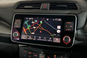 NISSAN LEAF 40kWh N-Connecta Hatchback 5dr Electric Auto (150 ps) Rear View 