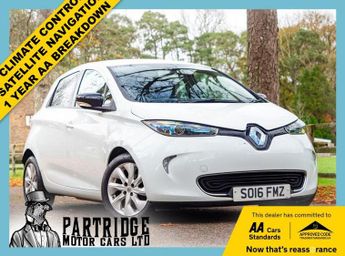 Renault Zoe 22kWh Dynamique Nav Hatchback 5dr Electric Auto (Battery Lease) 