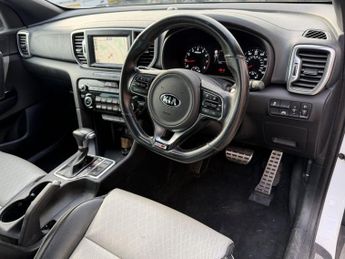 KIA SPORTAGE 1.6 T-GDi GT-Line SUV 5 Door Petrol Automatic White DCT AWD Euro