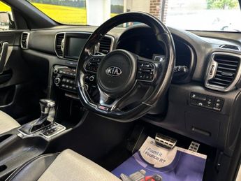 KIA SPORTAGE 1.6 T-GDi GT-Line SUV 5 Door Petrol Automatic White DCT AWD Euro