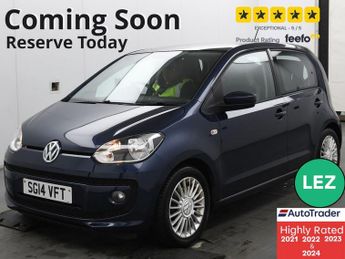 Volkswagen Up 1.0 BlueMotion Tech High up! Hatchback 5dr Petrol Manual Euro 5 