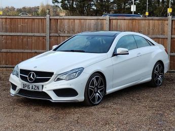 Mercedes E Class 3.0 E350d V6 AMG Line Edition (Premium) Coupe 2dr Diesel G-Troni